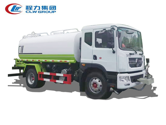 园林环卫洒水车前置洒水炮国六东风D9多利卡12-14方洒水车